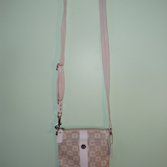 Coach Bags Coach White Crossbody Bag Poshmark